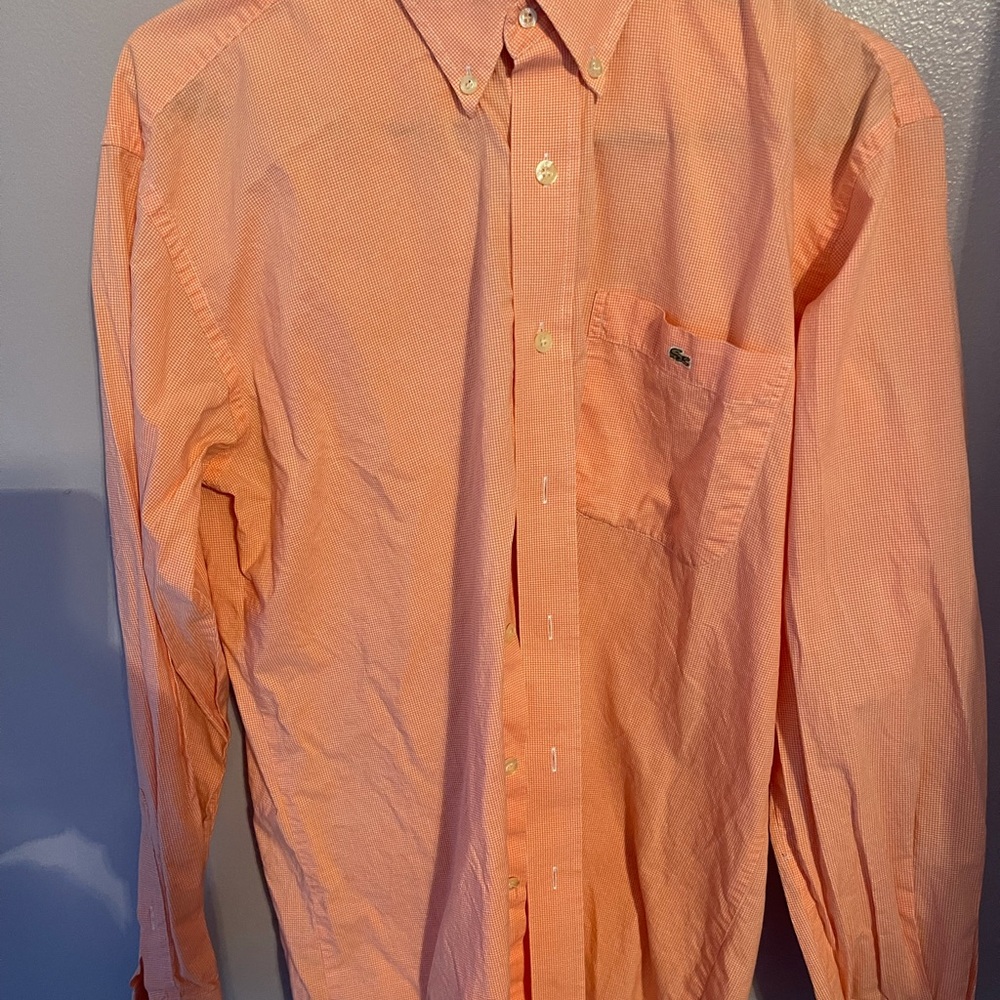 Button down Lacoste shirt